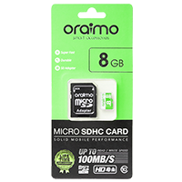 Memory Card - Oraimo SD 8G